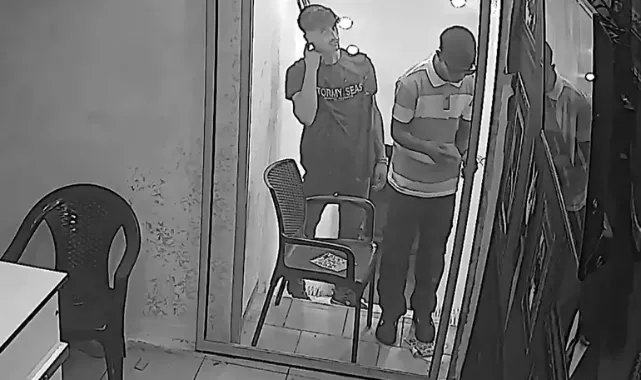 Gece vakti güneş gözlüğü takıp, apart oteli soydular