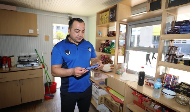 Menderes Zabıtasından Kantin Denetimi