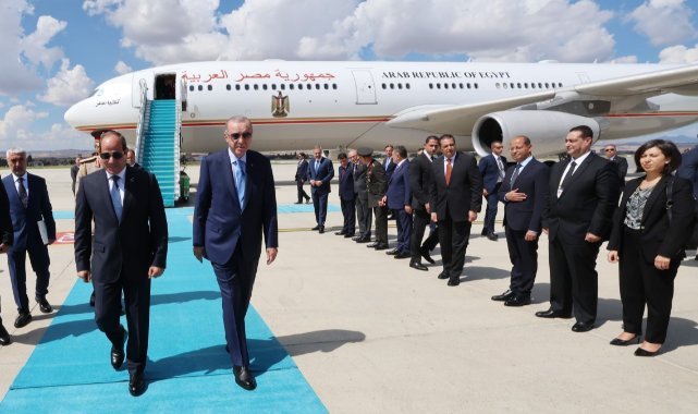 Mısır Cumhurbaşkanı Sisi, Ankara’da