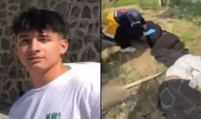 Motosiklet kazasında 16 yaşındaki Burak hayatını kaybetti