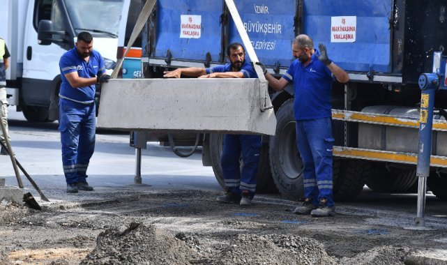 Otogar önünde geri sayım başladı
