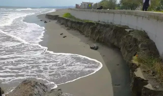 Samsun için 'kıyı erozyonu' uyarısı: Daha da tehlikeli durumlara ulaşacak
