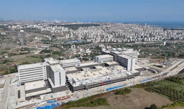 Samsun Şehir Hastanesi'nin tamamlanan birçok alanı hizmet vermeye hazır hale geldi