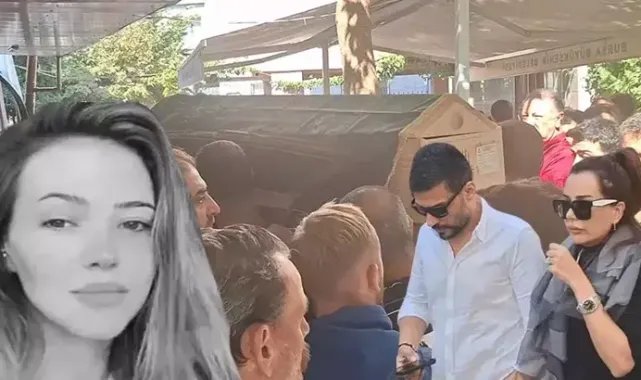 Sosyal medya fenomeni Kübra Aykut toprağa verildi; cenazeye Dilan-Engin Polat çifti de katıldı