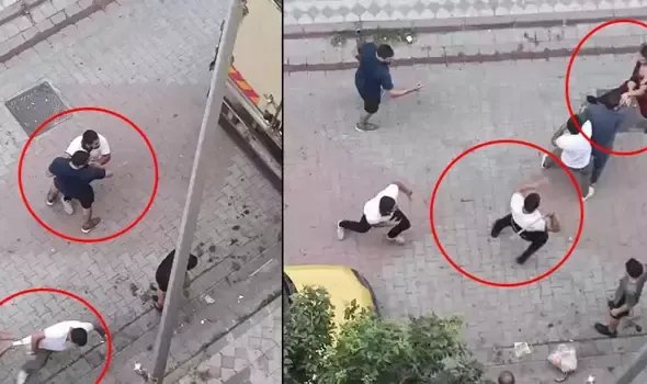 Sultangazi'de nakliyecilerle müşteri arasında sopalı, keserli kavga
