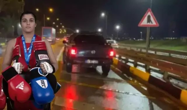 Trafikte şampiyon kadın milli boksöre ‘tokat’ attı, tutuklandı