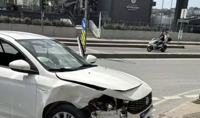 Vedat Milor'un içinde bulunduğu otomobil kaza yaptı