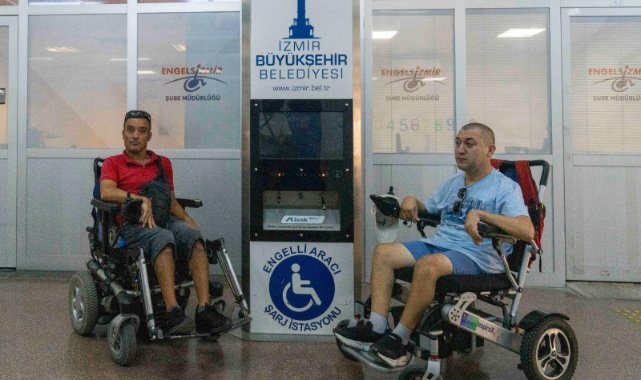 Yangın mağduru, tekerlekli sandalyesine kavuştu