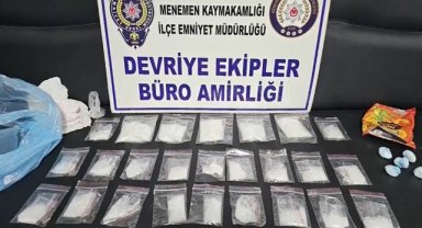 3 uyuşturucu taciri polis devriyesinde yakalandı