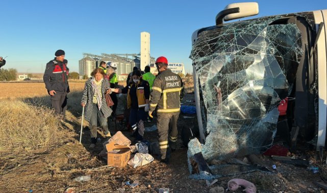 Aksaray'da feci otobüs kazası: 7 ölü, 33 yaralı