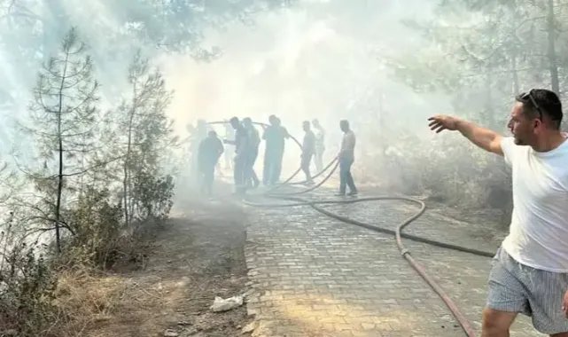 Antalya'da orman yangını