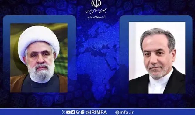 Arakçi’den Hizbullah lideri Kasım’a tebrik mesajı