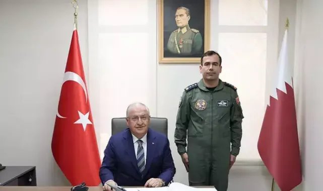 Bakan Güler, Katar Türk Hava Unsur Komutanlığı’nı ziyaret etti