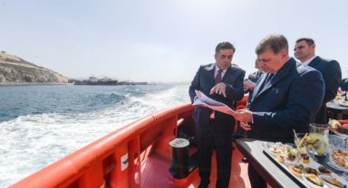 Başkan Tugay Aliağa’da liman bölgesini inceledi