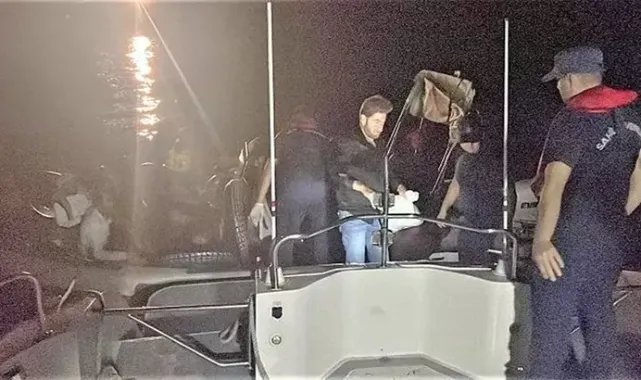 Bodrum’da İHA ve radarla tespit edilen 60 kaçak göçmen yakalandı