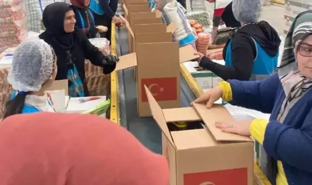 Bosna-Hersek'e bin koli yardım malzemesi gönderildi