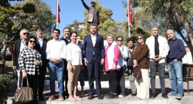 Buca'da Cumhuriyet'in 101. yılı anısına 101 ağaç dikildi