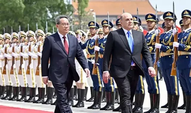 Çin ve Rusya başbakanları bir araya geldi