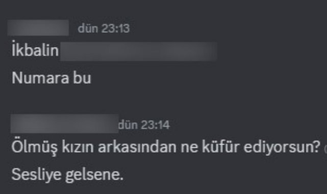 Erişim engeli getirilen Discord’da milli değerlere ve katledilen genç kıza küfürler yağdırdılar
