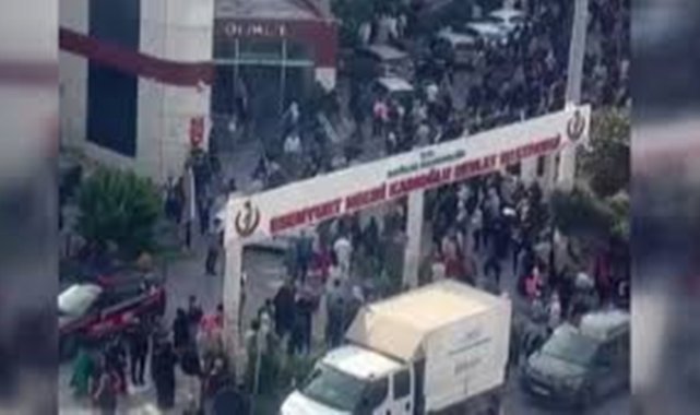 Esenyurt Devlet Hastanesi’nde yangın paniği
