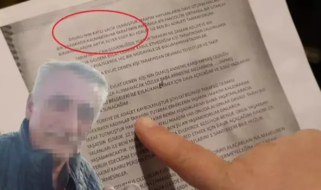 Eski eşi için 'katli vacip oldu' yazılı dilekçe veren eski kocaya elektronik kelepçe tedbiri