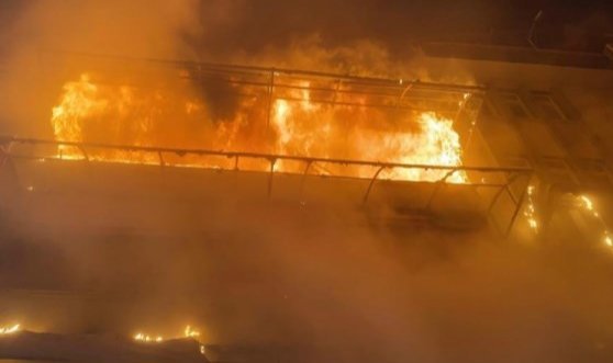 Isparta’da korkutan yangın