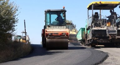 İzmir’in zirvesinde asfalt seferberliği