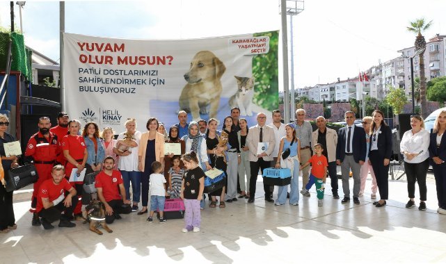 Karabağlar patili dostlar için buluştu