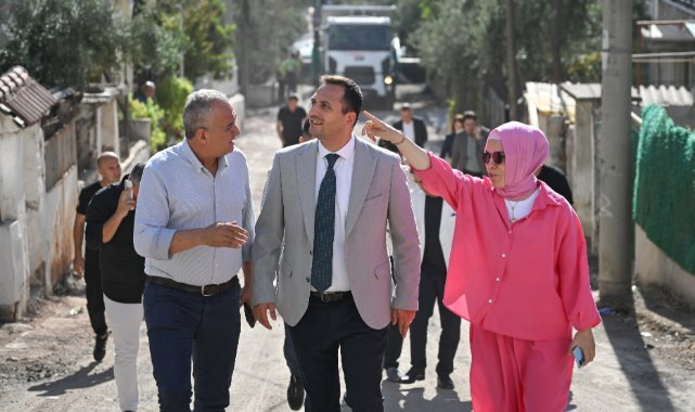 Kızılay Mahallesi’nde asfalt zamanı