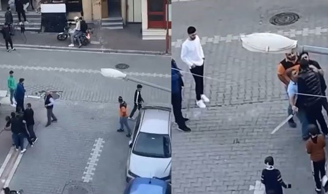 Kuzenler arasında döner bıçaklı kavga çıktı