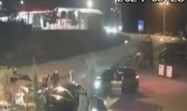 Lüks cipiyle tartıştığı iş insanının aracına defalarca çarptı