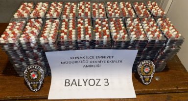 Makarna kolisinden 5 bin 559 adet uyuşturucu hap çıktı