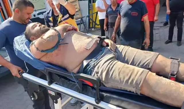 Mersin'de boya imalathanesinde patlama; 2'si ağır 3 yaralı