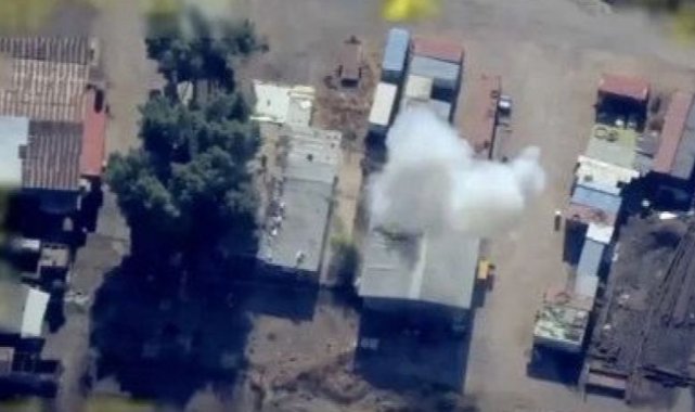 MİT, PKK/YPG’ye ait 120 hedef vurdu
