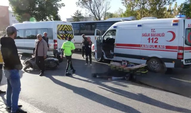 Okul servisinin altında kalıp ölen motosikletin sürücüsü kusurlu bulundu