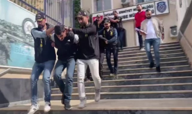 Pendik’te kuyumcudan saniyeler içinde 5 milyonluk altın çaldılar