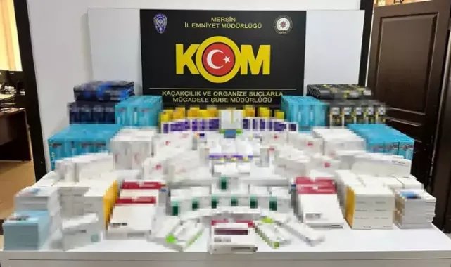 Raporlu hastalar adına alınan ilaçları sigortasız kişilere satan şebekeye operasyonda 19 gözaltı