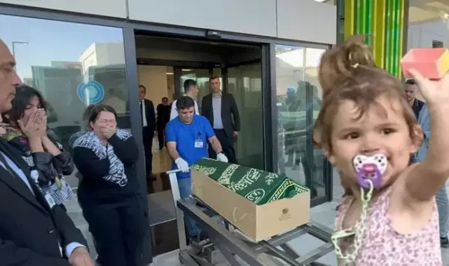 Sıla bebeğin cenazesi alındı