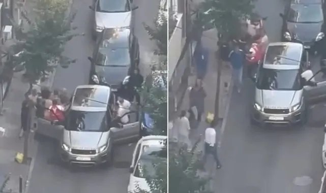 Şişli'de yol verme kavgasında silah çekti