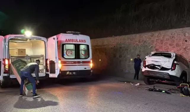 Tekirdağ'da istinat duvarına çarpan cipteki 2 doktor öldü, 2 doktor yaralandı