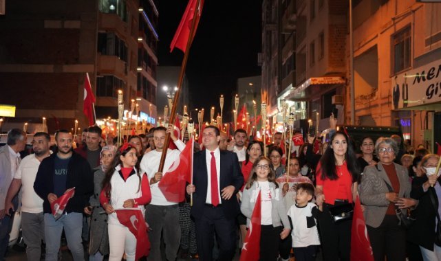 Torbalı’da Cumhuriyetin 101. yılı coşkuyla kutlandı