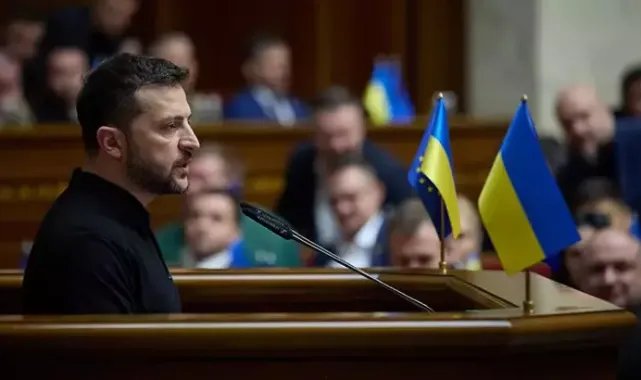 Zelenski, ‘Zafer Planı'nı Ukrayna parlamentosuna sundu