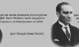Atatürk'e '10 Kasım Matemi' ile anma