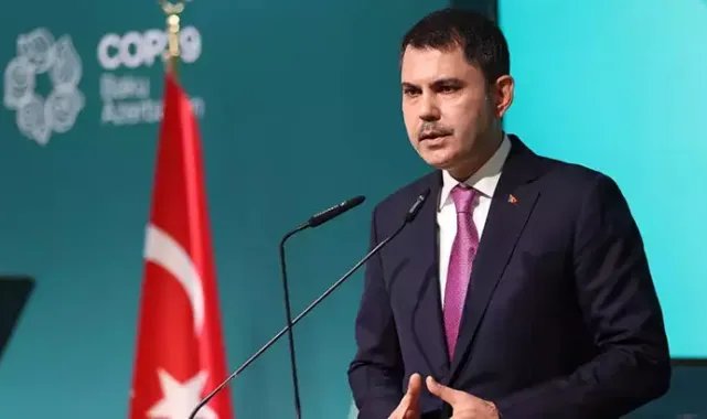 Bakan Kurum, COP29’da Türkiye’nin İklim Vizyonu’nu paylaştı