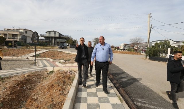 Başkan Çiçek Sahada
