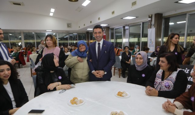 Bayraklı’dan kadına karşı şiddete güçlü mesaj