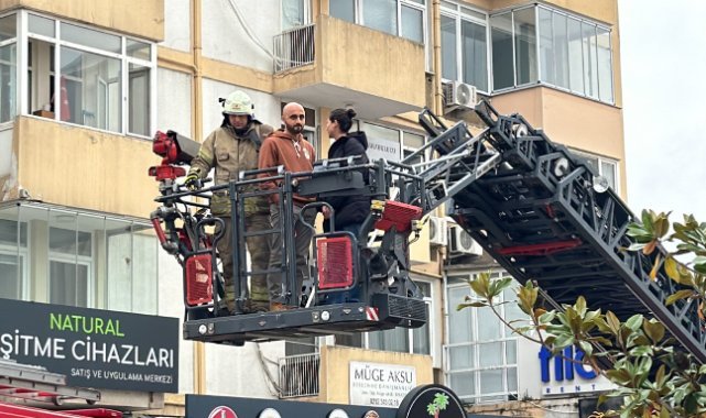 Beşiktaş’ta yangında can pazarı: İçeride mahsur kalan 10 kişi böyle kurtarıldı