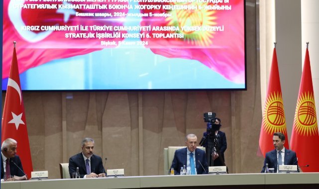 Cumhurbaşkanı Erdoğan: ''Kırgızistan ile iş birliğimizi daha da güçlendirmek arzusundayız”
