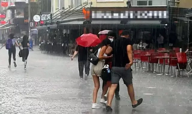 Ege'de 5 il için 'yağışlı hava' uyarısı