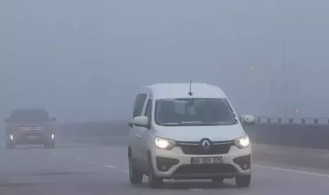Erzurum'da sis ve soğuk hava etkili oldu
